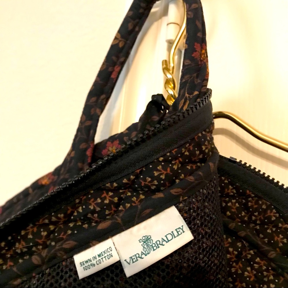 Vera Bradley Fabric Garment Bag luggage with Flowered Designs & zipper pockets - Picture 7 of 9
